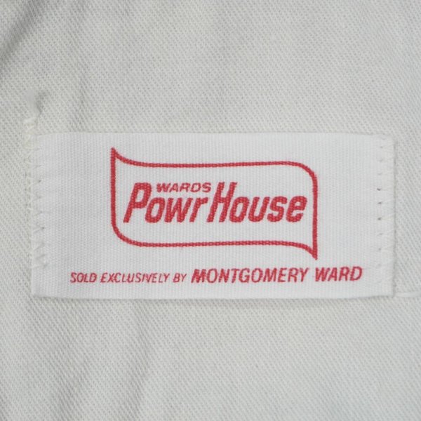 画像3: 50's POWR HOUSE ピンチェック ワークパンツ "W41 L29相当" (3)