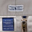 画像3: 90's Polo Ralph Lauren 2タック チノトラウザー "POLO CHINO" (3)