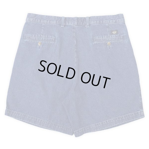 画像2: 00's DOCKERS 2タック デニムショーツ (2)