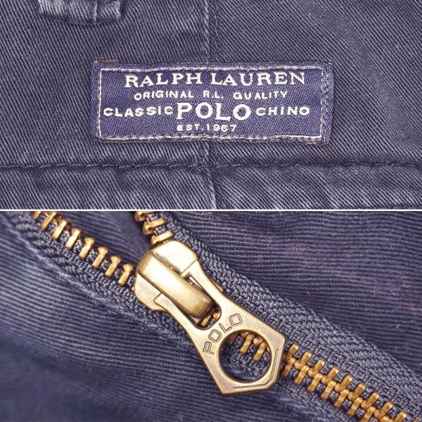 画像3: 00's Polo Ralph Lauren 6ポケット カーゴショーツ "NAVY / W34" (3)