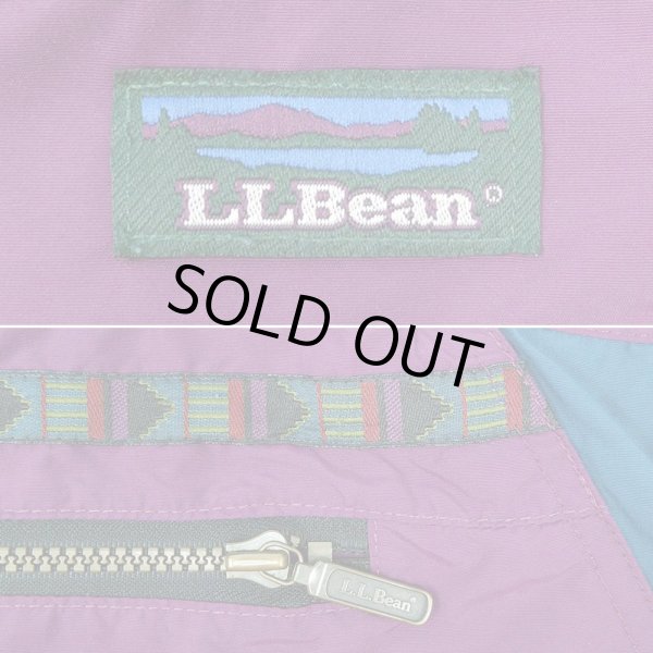 画像4: 90's L.L.Bean ナイロンアノラックパーカー "チロリアンテープ / MADE IN USA" (4)