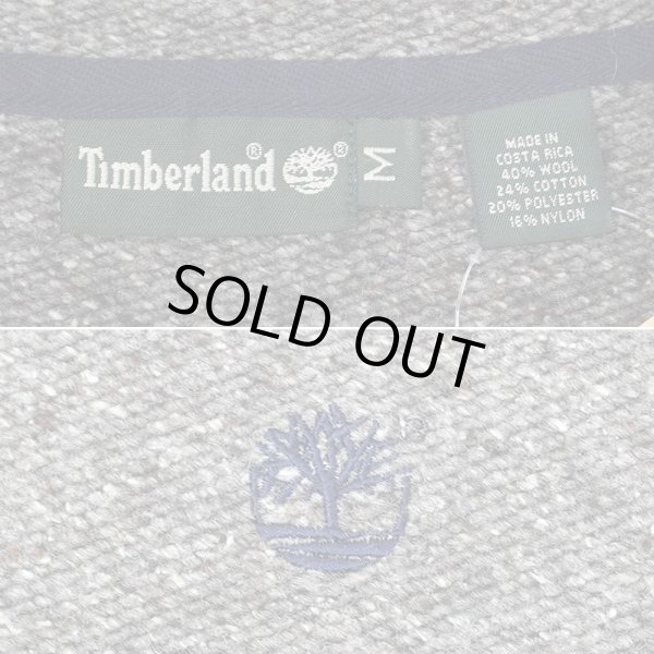 画像2: 90's Timberland ウールツイード プルオーバージャケット (2)