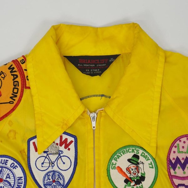 画像4: 70's LAEGUE OF AMERICAN WHEELMEN ナイロンジャケット "Full Patch Custom" (4)