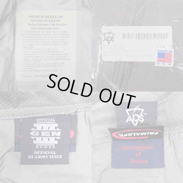 画像3: 07's US.ARMY ECWCS GENIII level7 プリマロフトパーカー “DEADSTOCK” (3)