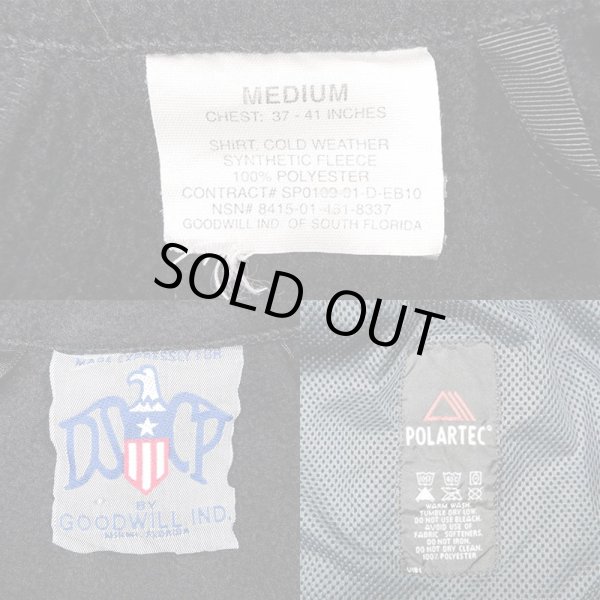 画像3: ECWCS GENII POLARTEC フリースジャケット “MEDIUM / BLACK” (3)