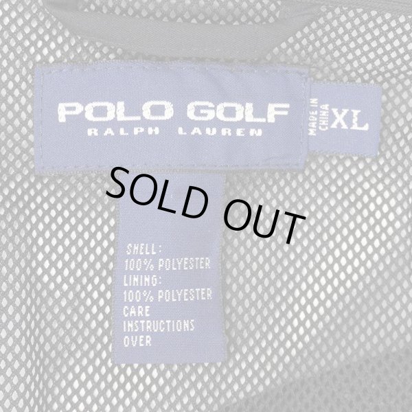 画像3: 90's Polo Ralph Lauren S/S スタンドカラープルオーバー "POLO GOLF" (3)