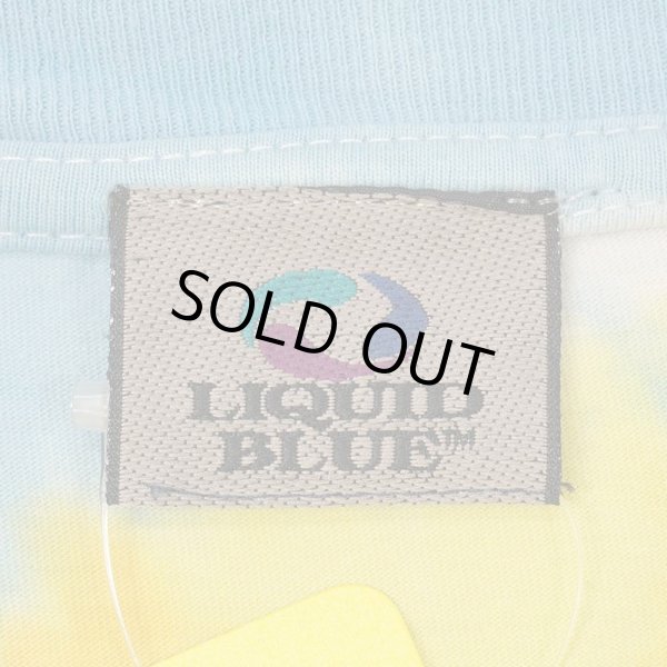 画像3: 00's LIQUID BLUE タイダイ染めTシャツ "Yin-Yang" (3)