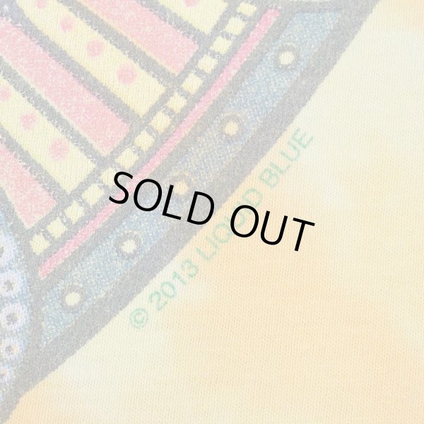 画像4: 00's LIQUID BLUE タイダイ染めTシャツ "Yin-Yang" (4)