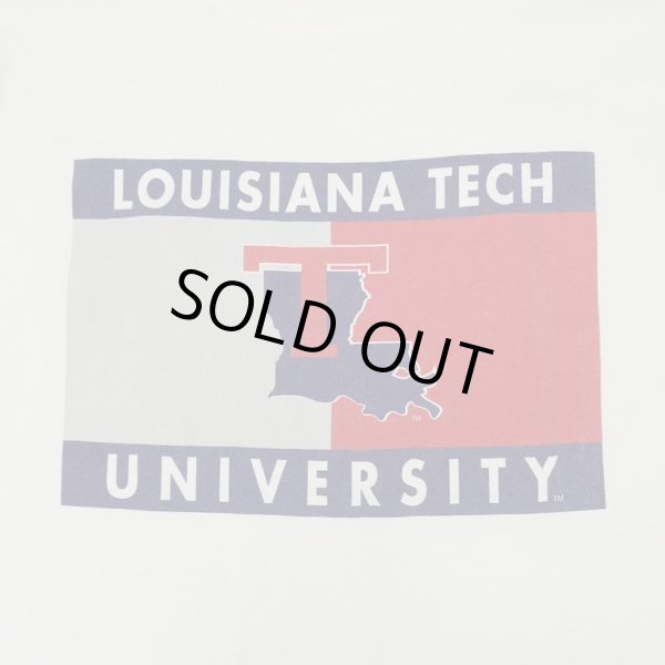 画像2: 90's LOUISIANA TECH UNIVERSITY ロゴプリントTシャツ "TULTEX Body" (2)