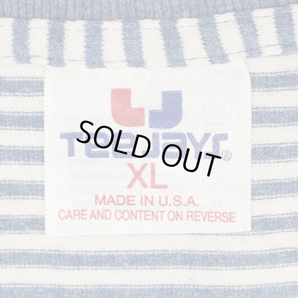 画像2: 90's Tee Jays ボーダーTシャツ "MADE IN USA" (2)
