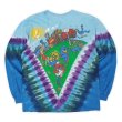 画像2: 00's Greateful Dead タイダイ染め L/S プリントTシャツ "Liquid Blue body" (2)