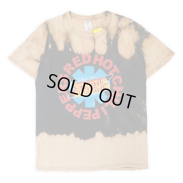 画像1: 00's RED HOT CHILIPEPPERS ツアーTシャツ "STADIUM ARCADIUM / Bleach Custom" (1)