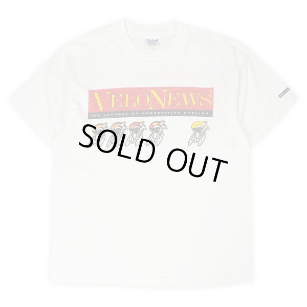 画像1: Early 00's VeloNews 両面プリントTシャツ (1)