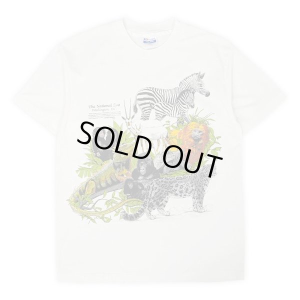 画像1: 80's Smithsonian's National Zoo スーベニアTシャツ "MADE IN USA" (1)