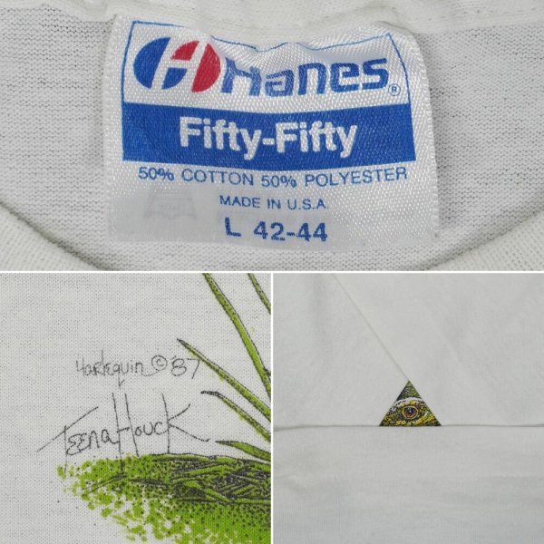 画像3: 80's Smithsonian's National Zoo スーベニアTシャツ "MADE IN USA" (3)