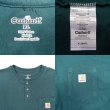 画像3: 00's Carhartt L/S ヘンリーネック ポケットTシャツ (3)