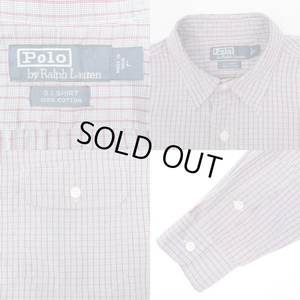 画像3: 90's Polo Ralph Lauren コットンワークシャツ "G.I.SHIRT" (3)