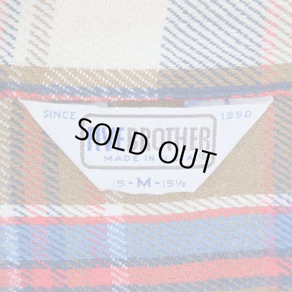 画像3: 80's FIVE BROTHER ヘビーネルシャツ "MADE IN USA" (3)