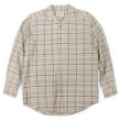 画像1: 90's Eddie Bauer L/S オープンカラーシャツ "白タグ" (1)