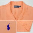 画像3: 00's Polo Ralph Lauren S/S オープンカラーシャツ "HBT織り / Linen×Silk" (3)