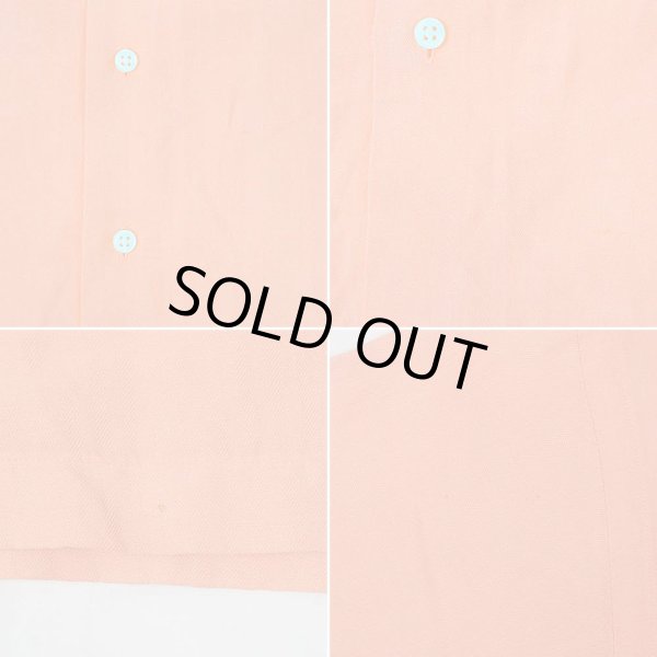 画像4: 00's Polo Ralph Lauren S/S オープンカラーシャツ "HBT織り / Linen×Silk" (4)