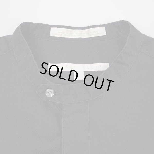 画像3: 90's PERRY ELLIS バンドカラーシャツ “BLACK” (3)