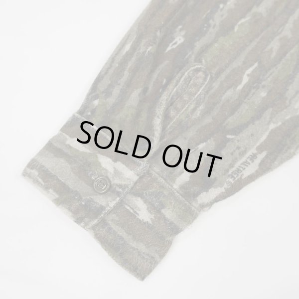 画像4: 80's FIVE BROTHER リアルツリーカモ柄 シャモアクロス ワークシャツ "MADE IN USA" (4)