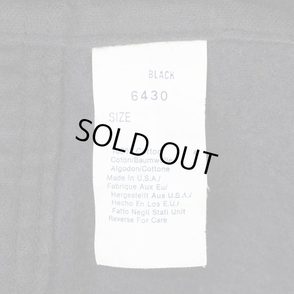 画像3: 90's Woolrich シャモアクロス ボタンダウンシャツ "MADE IN USA / BLACK" (3)