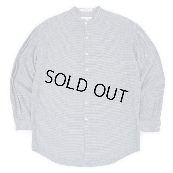 画像1: 90's PERRY ELLIS  バンドカラーシャツ (1)