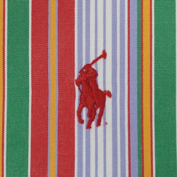 画像3: 90's Polo Ralph Lauren マルチストライプ柄 ボタンダウンシャツ "BLAKE" (3)