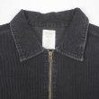 画像3: Early 00's OLD NAVY フルジップ 太畝コーデュロイシャツ “BLACK” (3)