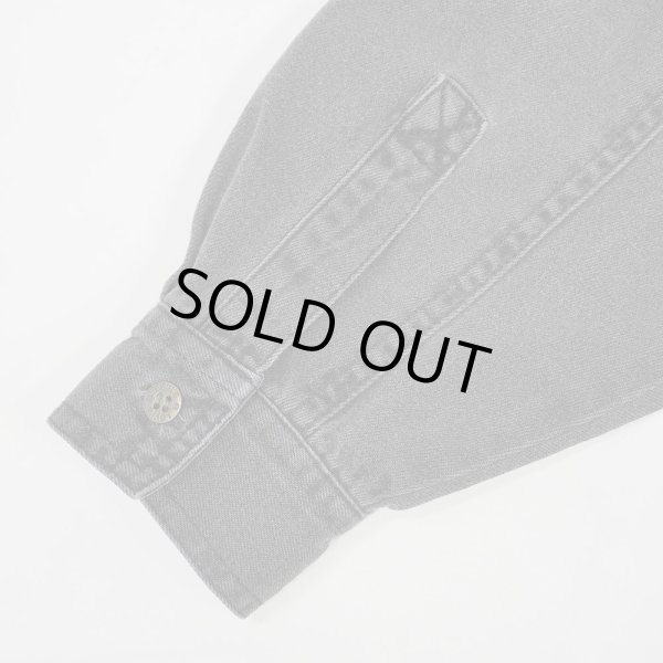 画像5: 90's Levi's “SHIRTS FOR JEANS” ブラックデニム ワークシャツ (5)