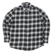 画像1: 00's CHAPS フランネル ボタンダウンシャツ "Ombre Plaid" (1)