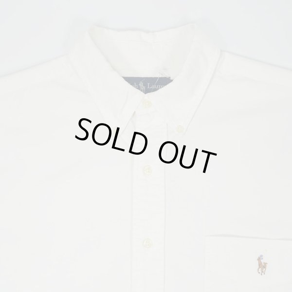 画像3: 90's Polo Ralph Lauren ボタンダウンシャツ “BIG SHIRT” (3)