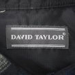 画像2: 90's DAVID TAYLOR アクリルフランネルシャツ "NAVY Ombre Plaid / DEADSTOCK" (2)