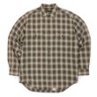 画像1: Early 00's Eddie Bauer コットンワークシャツ "Ombre Plaid" (1)