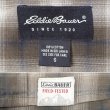 画像2: Early 00's Eddie Bauer コットンワークシャツ "Ombre Plaid" (2)
