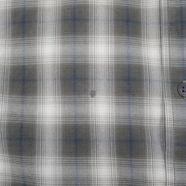 画像4: Early 00's Eddie Bauer コットンワークシャツ "Ombre Plaid" (4)