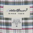 画像2: 90's Eddie Bauer S/S ボタンダウンシャツ "白タグ" (2)