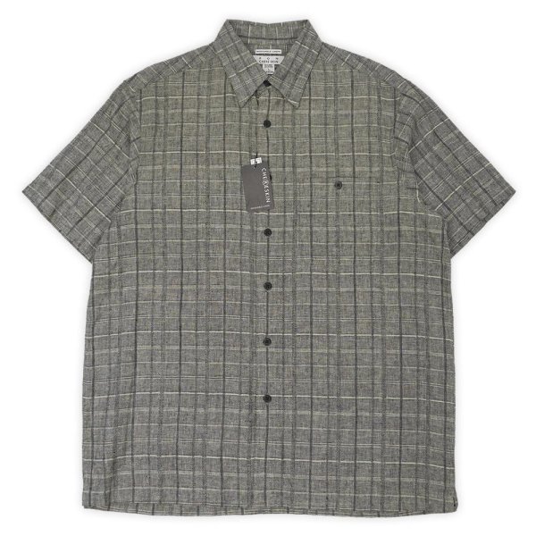 画像1: 00's RON CHERESKIN S/S リネンシャツ "DEADSTOCK" (1)