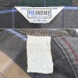 画像2: 80's FIVE BROTHER ヘビーネルシャツ "MADE IN USA" (2)