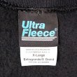 画像2: 90's Ultra Fleece 無地 スウェットシャツ "BLACK / DEADSTOCK" (2)