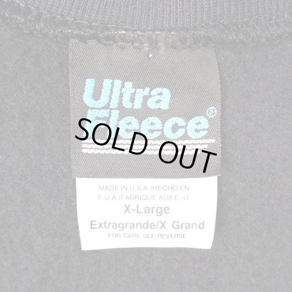 画像2: 90's Ultra Fleece 無地 スウェットシャツ "BLACK / DEADSTOCK" (2)