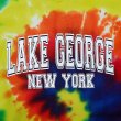 画像2: 00's LAKE GEORGE NEW YORK タイダイ染め スウェットパーカー (2)