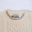 画像3: 90's Aran Crafts フィッシャーマンセーター "MADE IN IRELAND" (3)