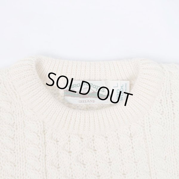 画像3: 90's Aran Crafts フィッシャーマンセーター "MADE IN IRELAND" (3)