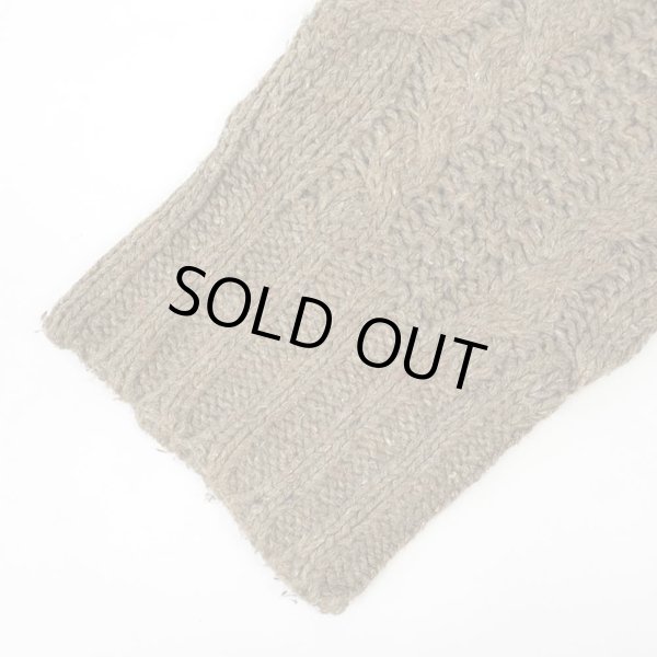 画像4: 00's Polo Ralph Lauren ケーブル編み ロールネック コットンニット (4)