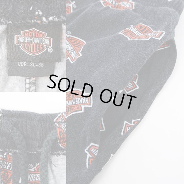 画像2: 90-00's HARLEY-DAVIDSON 総柄 スリーピングパンツ (2)