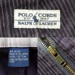 画像3: 90's Polo Ralph Lauren 2タック 太畝コーデュロイ トラウザー "POLO CORDS" (3)