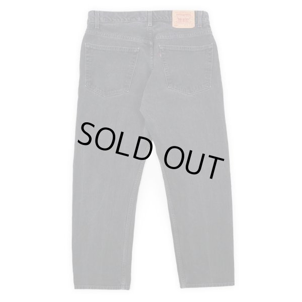 画像2: Early 00's Levi's 505 ブラックデニムパンツ "W38 L30" (2)